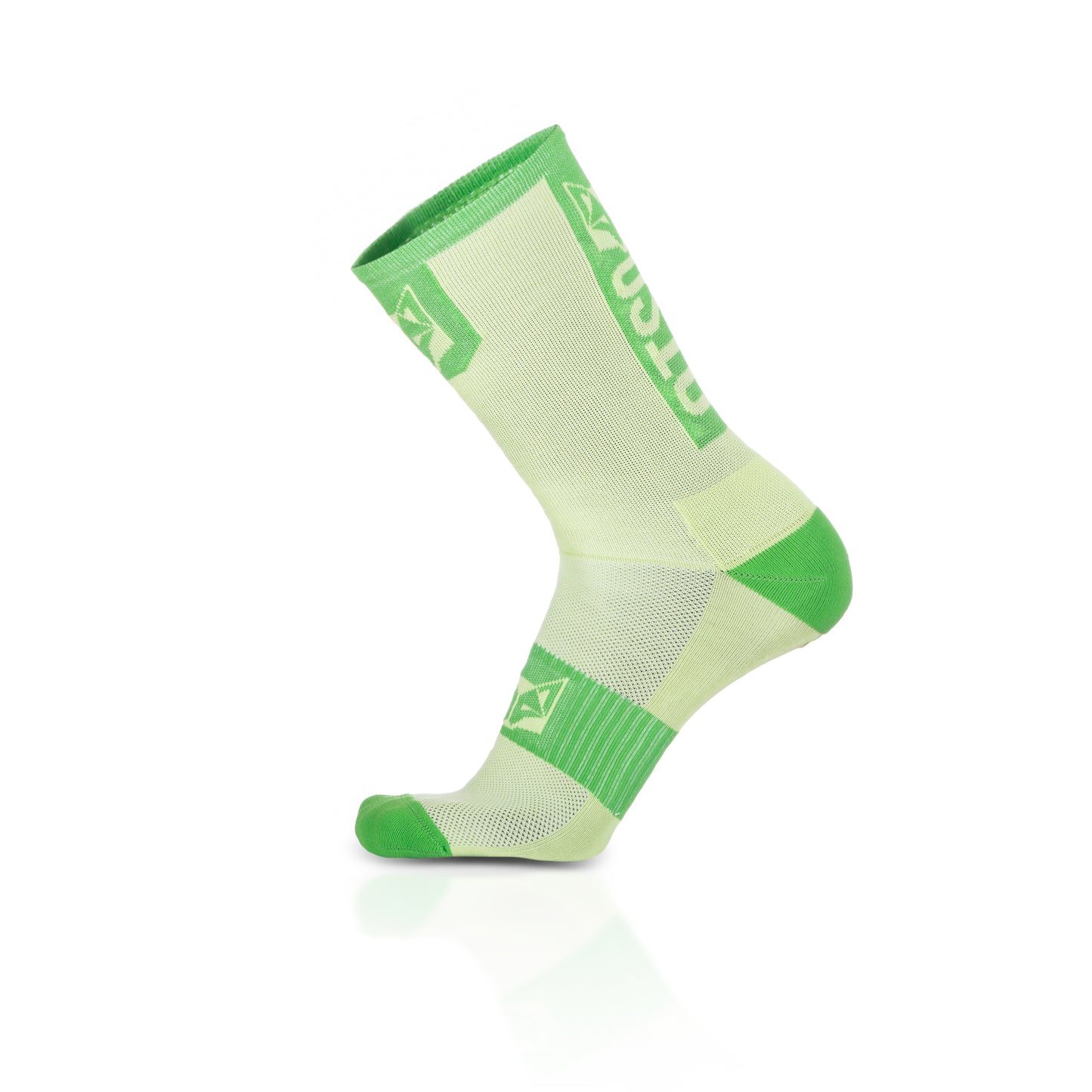 Calcetines de Ciclismo High Cut - Green Lime & Green Apple (Outlet)