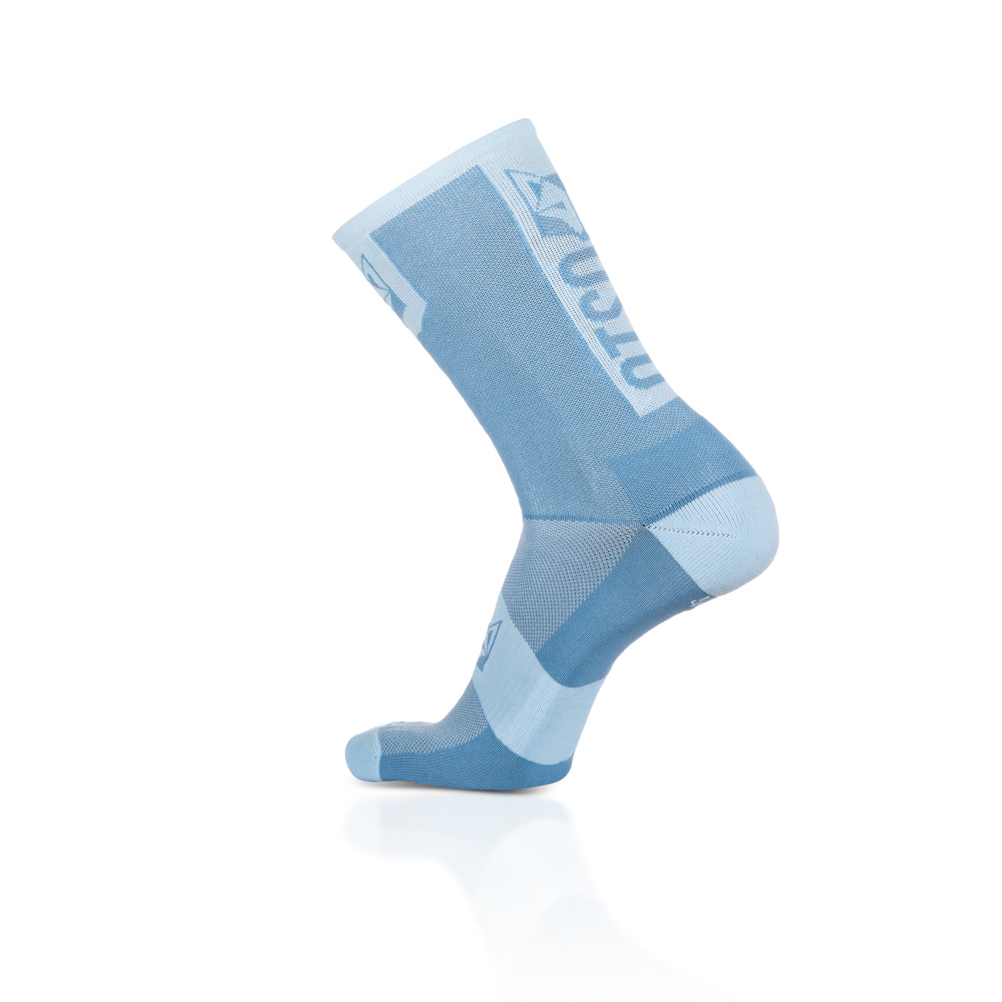 Calcetines de Ciclismo High Cut - Steel Blue & Turquoise (Outlet)