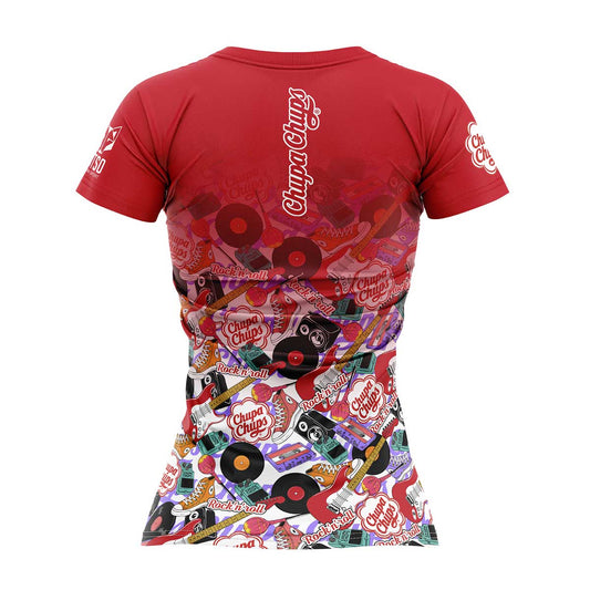 Camiseta manga corta mujer - Chupa Chups Rock'n'Roll (Outlet)