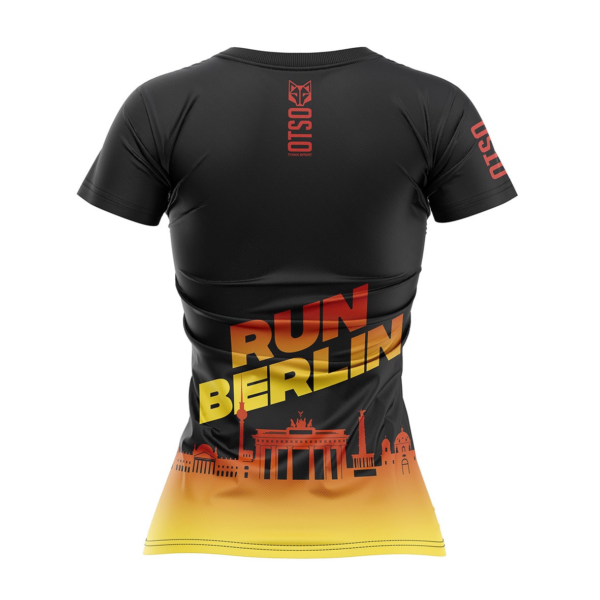 Camiseta Manga Corta Mujer Run Berlin (Outlet)