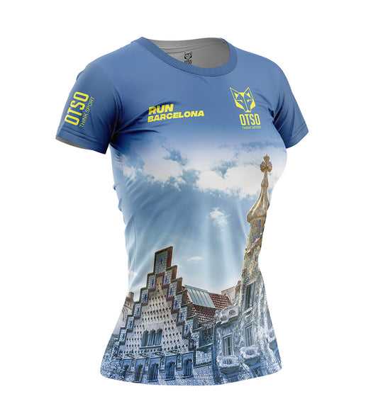 Women's short sleeve t-shirt - Run Barcelona 2023 (Outlet)