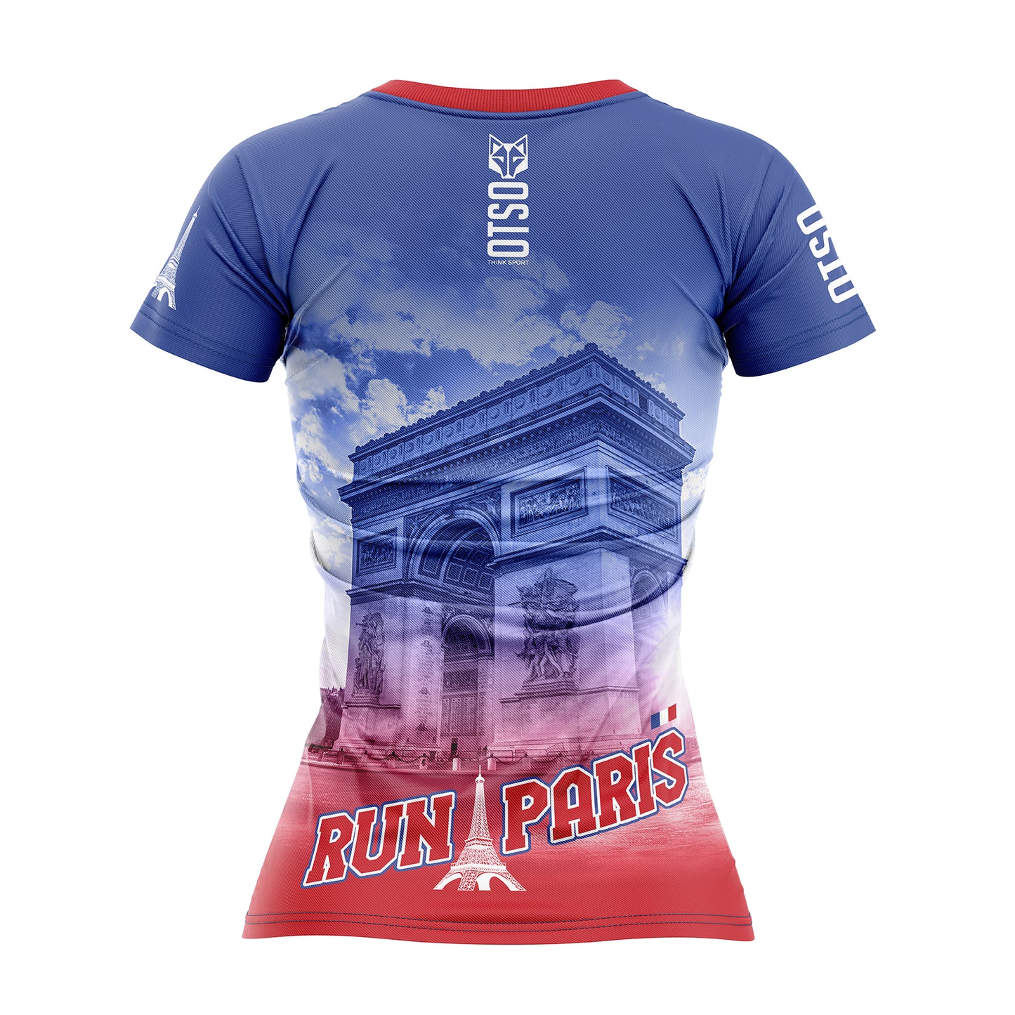 Run Paris Women's Short Sleeve T-Shirt (Outlet)
