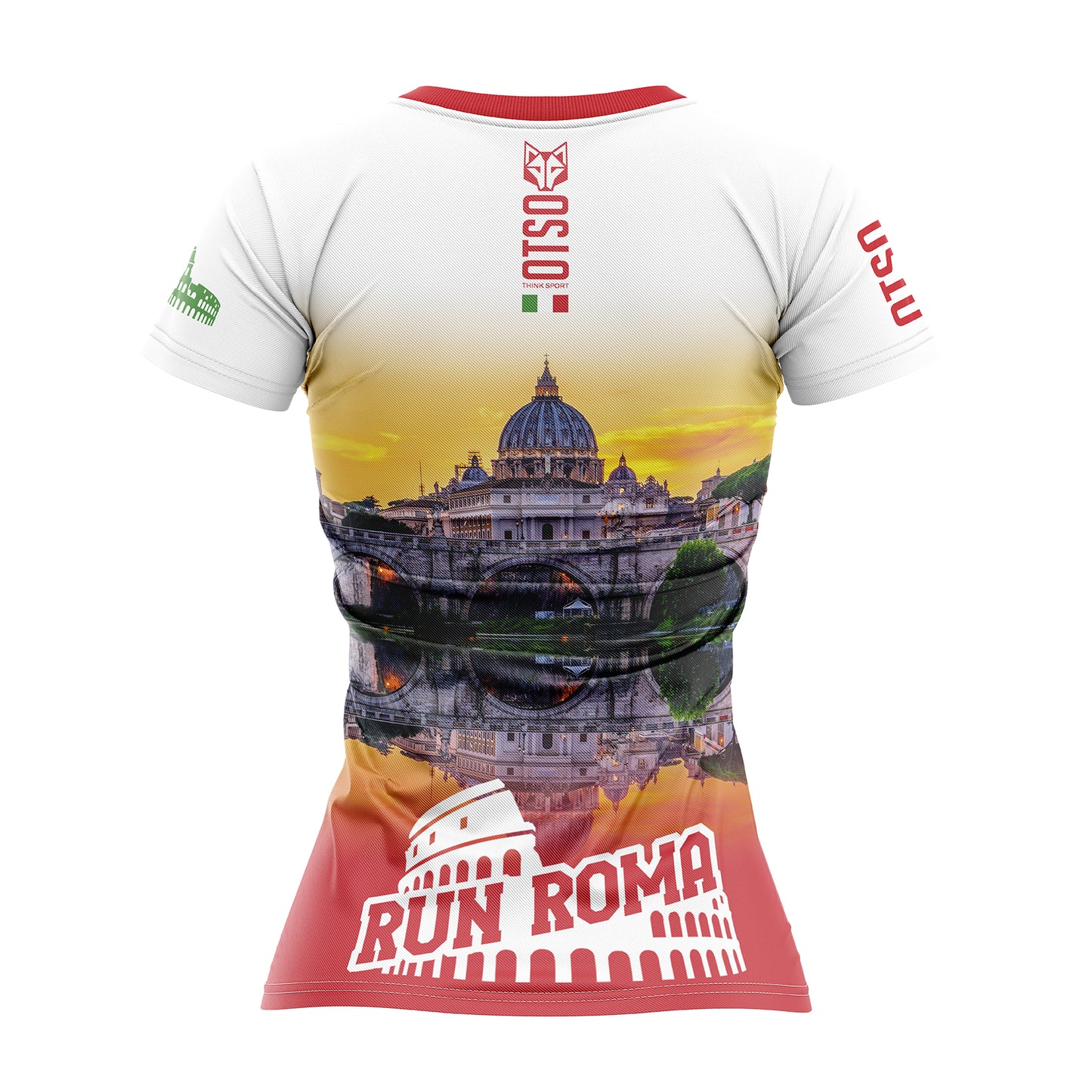 Samarreta màniga curta dona - Run Roma (Outlet)