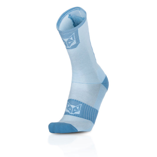 Turquoise & Steel Blue High Cut Cycling Socks