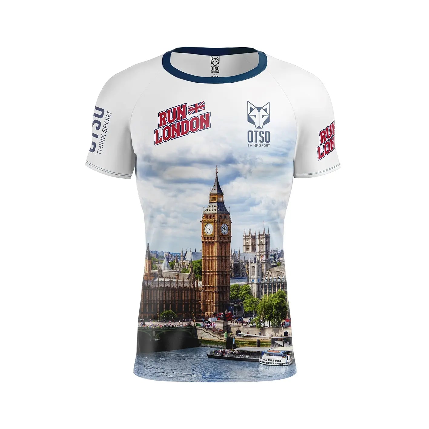 Camiseta manga corta hombre - Run London (Outlet)