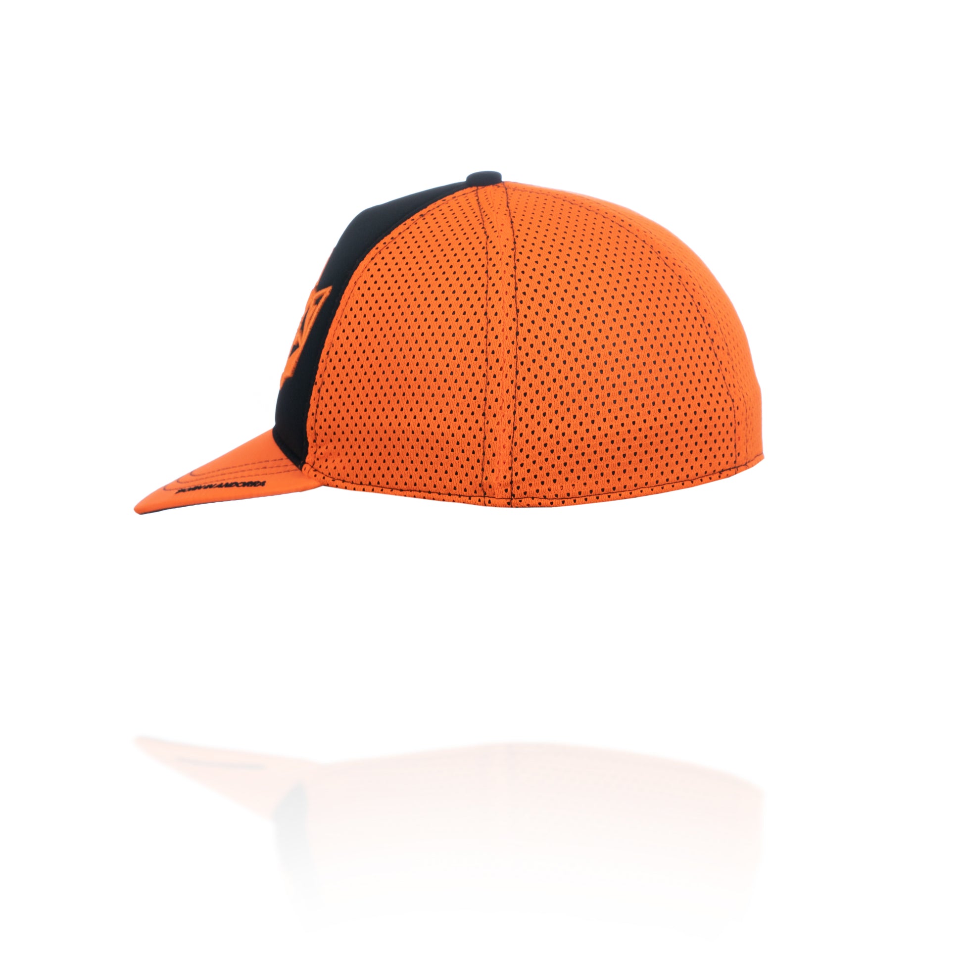Black & Fluo Orange Snapback Cap – OTSO