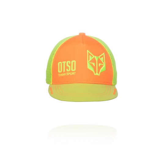 Gorra snapback - Fluo Orange & Fluo Yellow