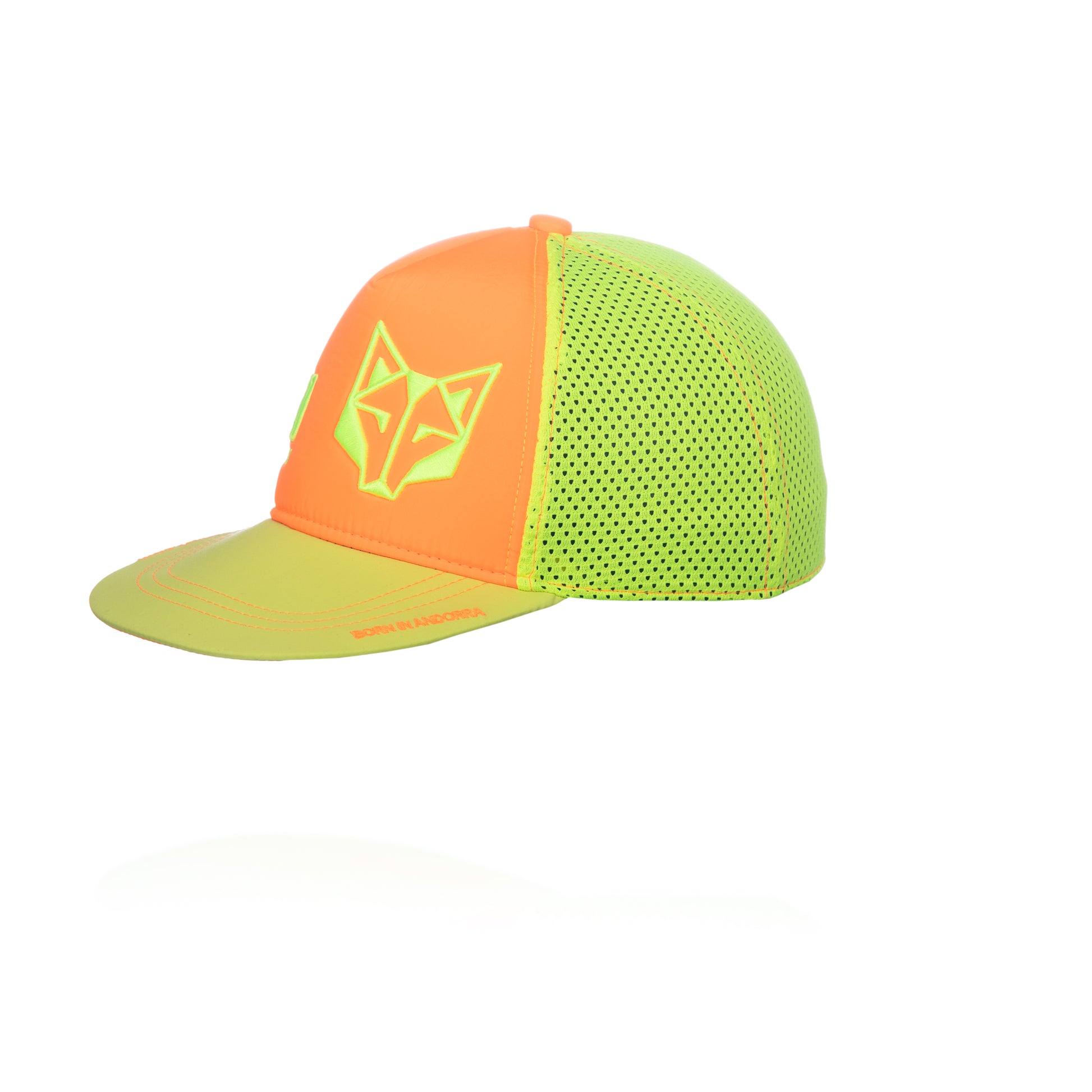 Casquette 6 pans fluo Safety - MB Goodies
