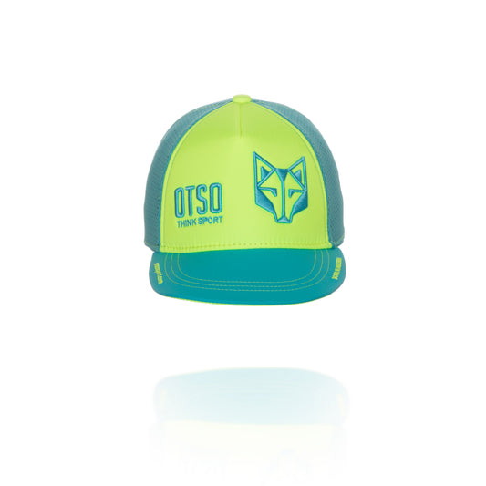 Gorra snapback - Yellow & Light Blue