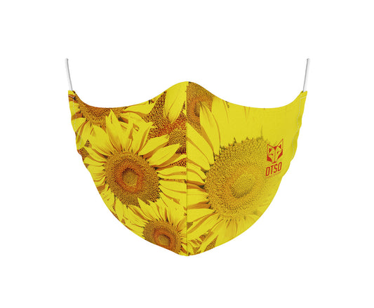 sun flower face mask