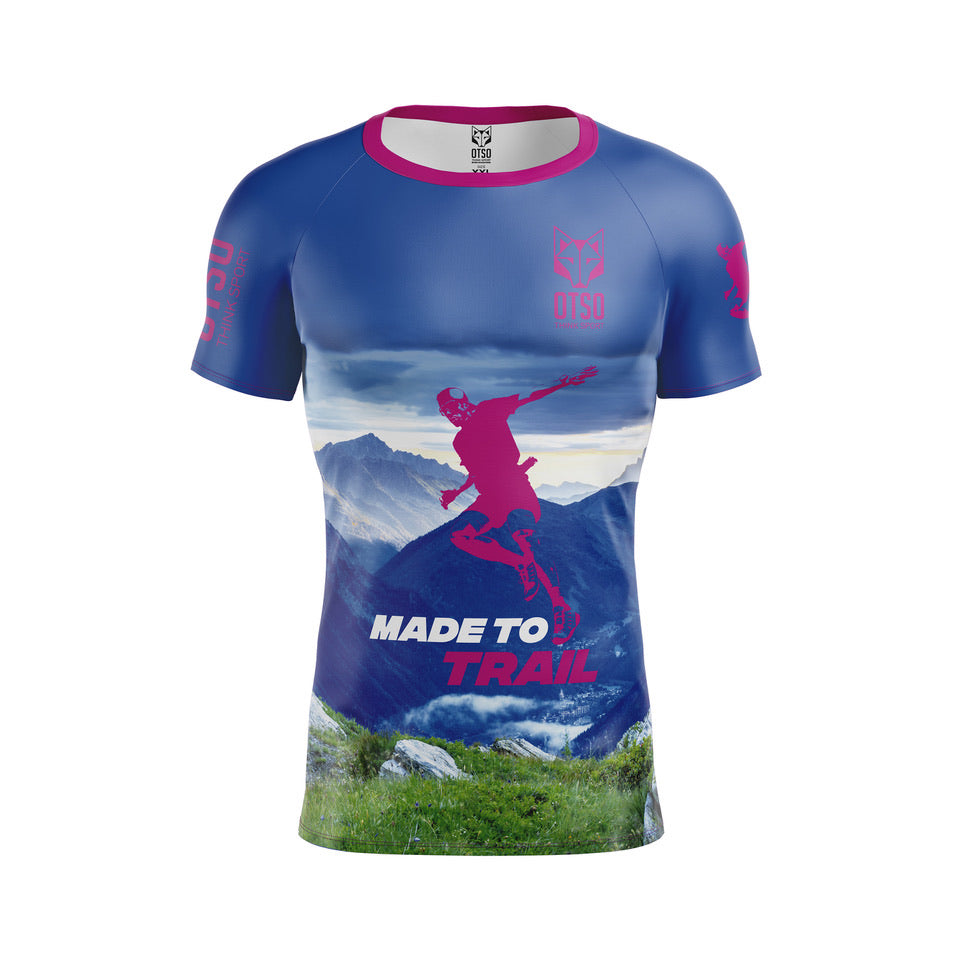 Camiseta manga corta hombre - Made To Trail (Outlet)