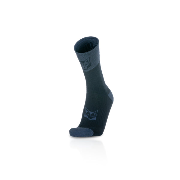 Merino Wool High Cut Socks Blue Storm