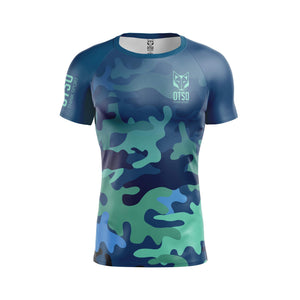 T-shirt manches courtes homme - Camo Blue