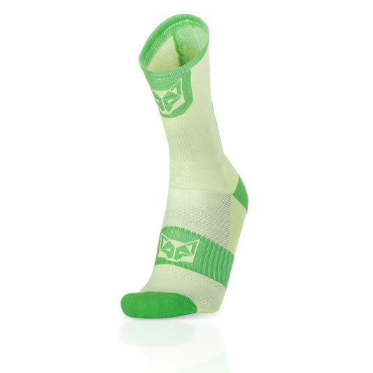 Green Lime & Green Apple High Cut Cycling Socks
