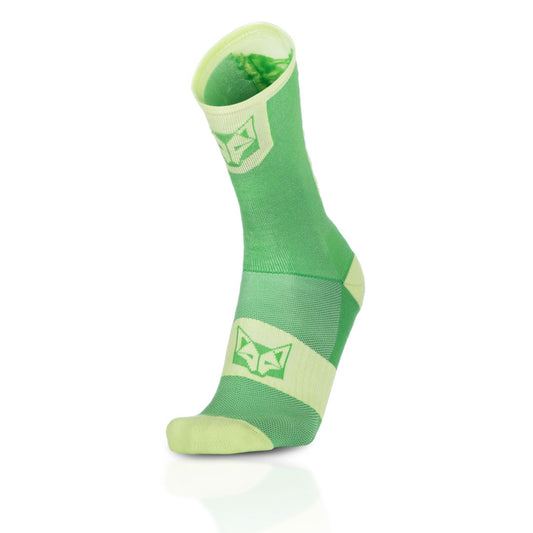 Green Apple & Green Lime High Cut Cycling Socks